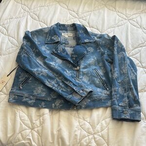 Idyllwind Blue Floral Jean Jacket